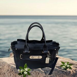 Coach Swagger leather crossbody